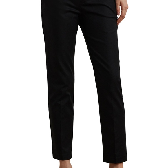 Ralph Lauren Black Straight Leg Pants - Picture 2 of 6